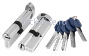 Картинка Цилиндровый механизм с вертушкой Z402/110 mm (55+10+45) CP хром 5 кл.